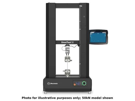 Double Column Tensile Tester convenience store|Mecmesin OmniTest 25 Touch .